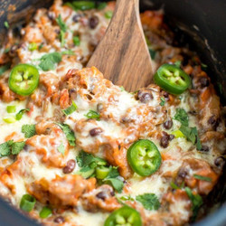 Slow Cooker Mexican Quinoa Casserole