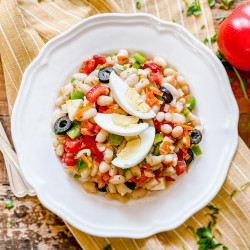 Classic Spanish White Bean Salad