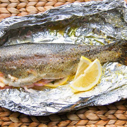 Easy Oven Baked Trout