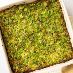 Broccoli (or Spinach) Kugel