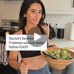 High-protein Creamy Balsamic Salad Bowl