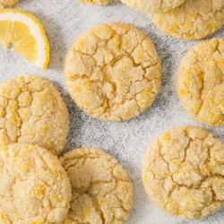 Gluten-free Lemon Cookies (soft &amp; Chewy!)