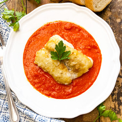 Spanish Bacalao A La Vizcaina