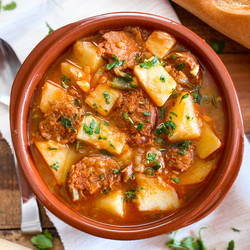 Spanish Chorizo &amp; Potato Stew