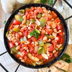 Spanish Ratatouille With Beans