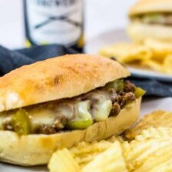 Easy Vegetarian Philly Cheesesteak (no Mushrooms)