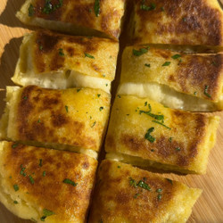 Cheesy Potato Flatbread