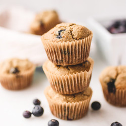 Fluffy Vegan Blueberry Muffins Recipe