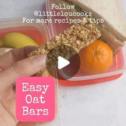 Easy Oat Bars