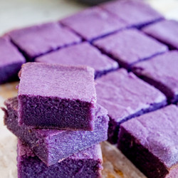 The Best Ube Butter Mochi