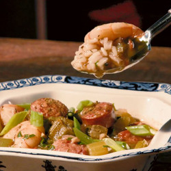 Shrimp And Sausage Gumbo