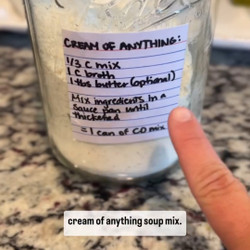 Cream of Anything Soup Mix