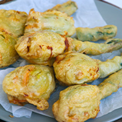 Stuffed Zucchini Flowers