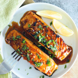 Honey Sriracha Salmon