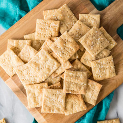 Sourdough Crackers (made With Discard)