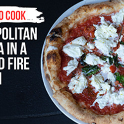 Neapolitan Pizza In A Wood Fired Oven