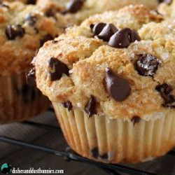 The Ultimate Bakery Style Chocolate Chip Muffins