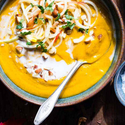 Creamy Healthy Fall Vegan Sweet Potato Soup In The Slow Cooker