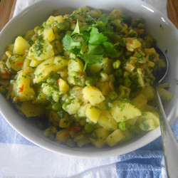 Spiced Samosa Potato Salad