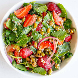 Strawberry Kale Salad