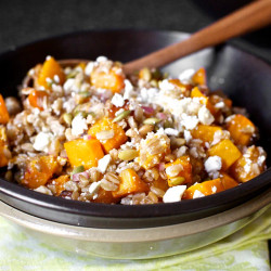 Butternut Squash Salad With Farro And Pepitas