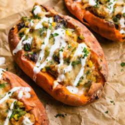 Southwest Stuffed Sweet Potatoes