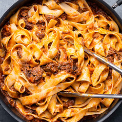 Short Ribs With Pappardelle