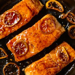 Lemon-soy Glazed Salmon