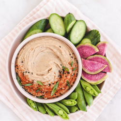 Miso White Bean Dip (vegan, Gluten Free, Oil Free)