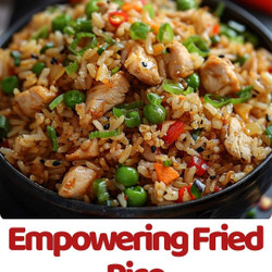 Garlic Chicken Fried Rice