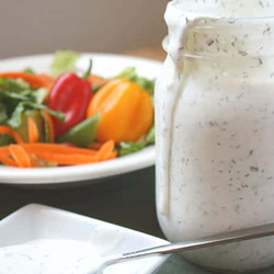 The Best Homemade Ranch Salad Dressing