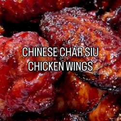 Chinese Char Siu Crispy Wings