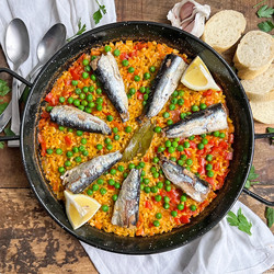 Spanish Rice With Canned Sardines