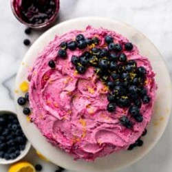 How To Make Blueberry Frosting With Fresh Blueberries (dairy Free!)