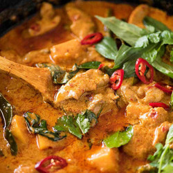 Thai Red Curry With Chicken