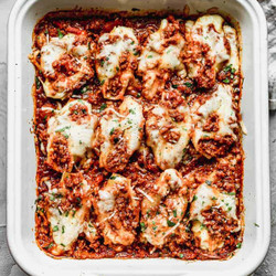 Lasagna Stuffed Shells