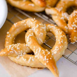 Sourdough Pretzels