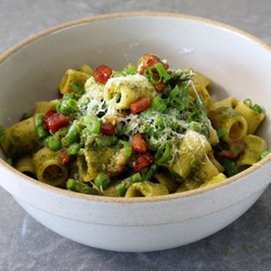 Pancetta Primavera Rigatoni