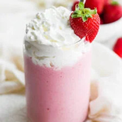 Easy Strawberry Milkshake