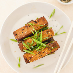 Crispy Garlic Sesame Tofu Sticks (erewhon Copycat)