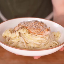 Josh High Protein Low Cal Cauliflower Alfredo