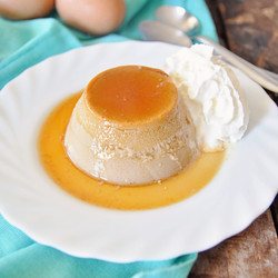 Spanish Coffee Flan - Flan De Café