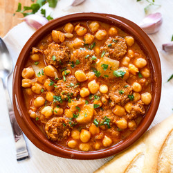 Spanish Chickpea &amp; Chorizo Stew