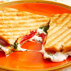 Pesto Caprese Panini