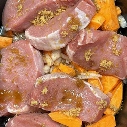 Slow Cooker Pork Chops and Sweet Potatoes