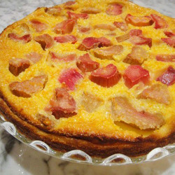 Rhubarb Clafoutis