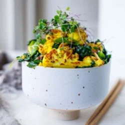 Roasted Cauliflower Salad