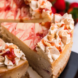 Peanut Butter &amp; Jelly Cheesecake