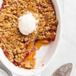 Easy Peach Crisp