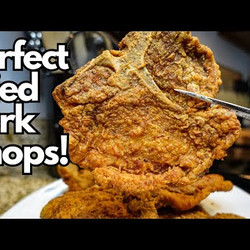 Cooked - Perfectly Fried & Delicious Pork Chop